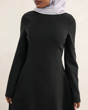 Wardeh Dress | Noir