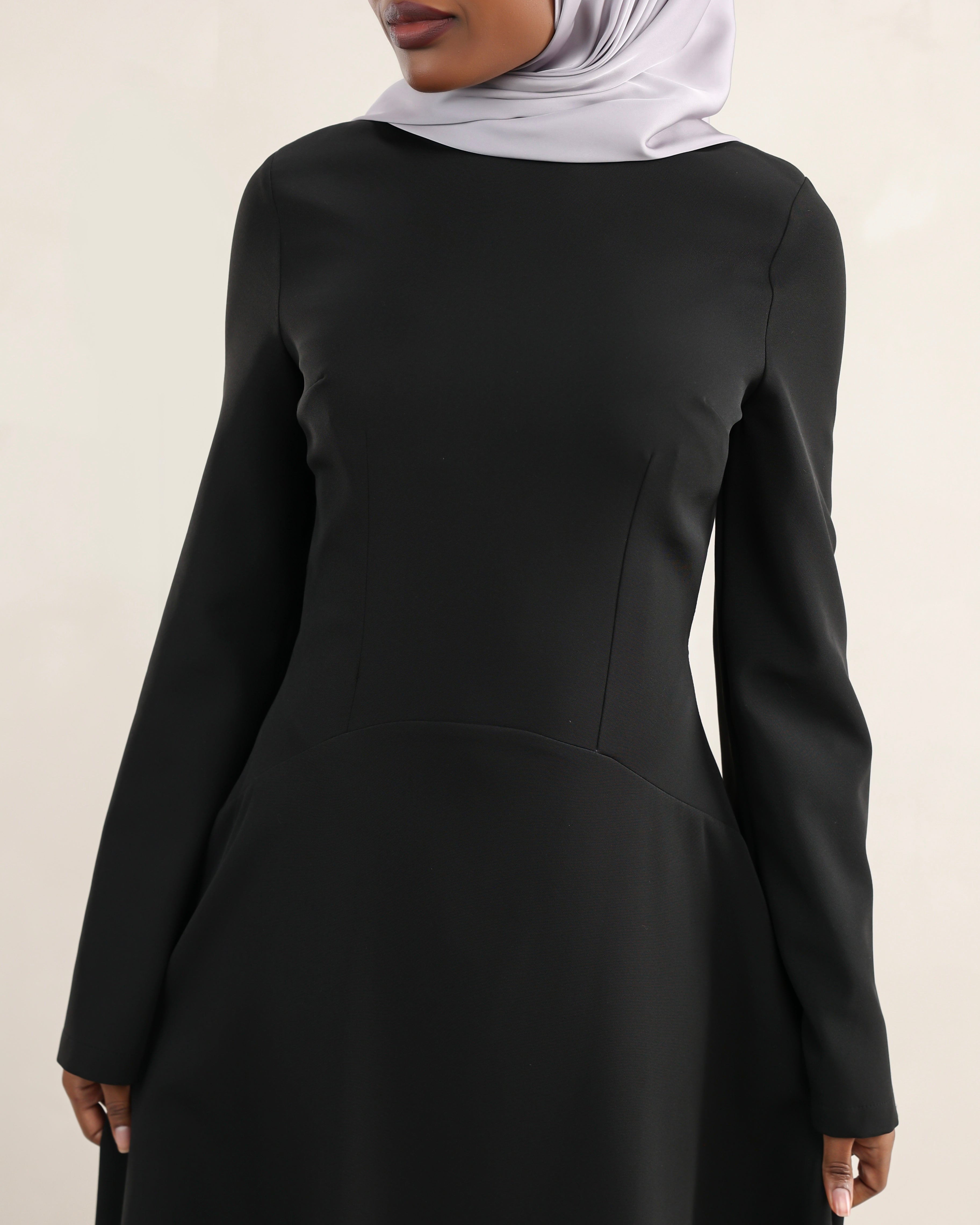 Wardeh Dress | Noir