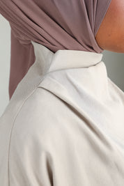 Sana Draped Top | Stone