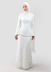 Bella Dentelle Skirt | Ivory