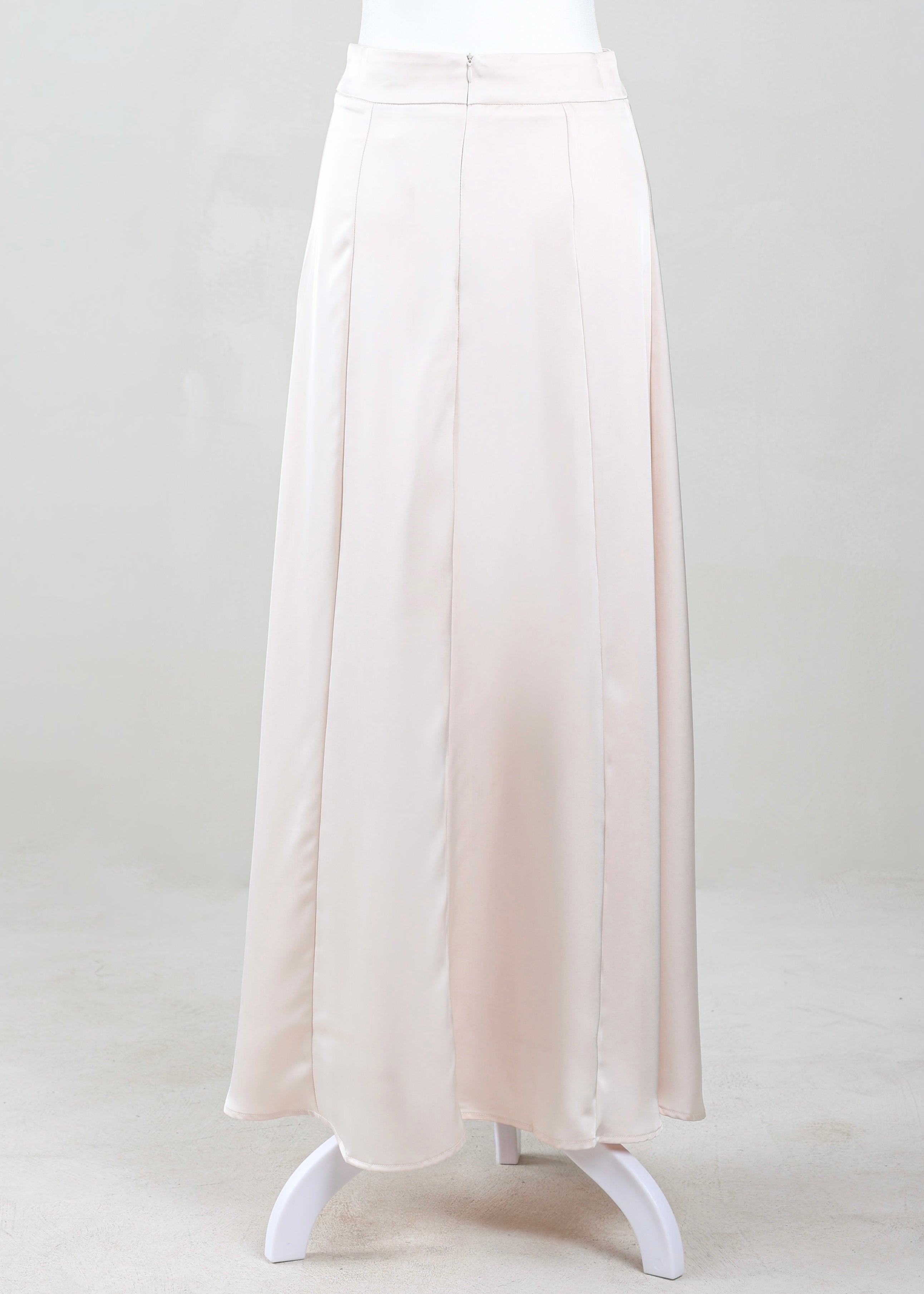 Sareen Satin Skirt | Cream