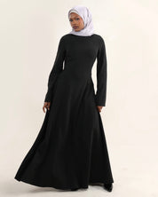 Wardeh Dress | Noir
