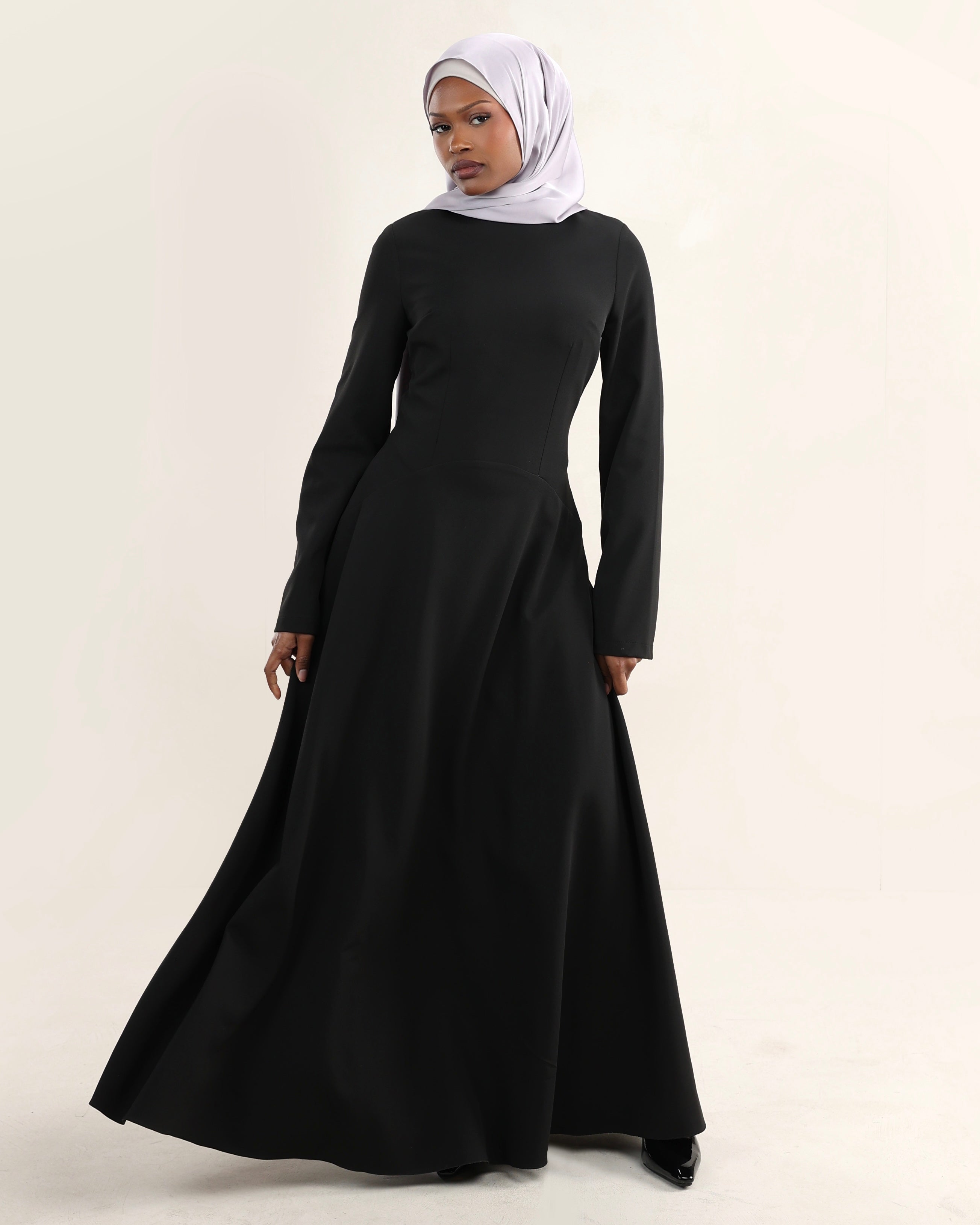 Wardeh Dress | Noir