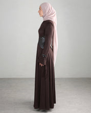 Vera Suede Leather Dress