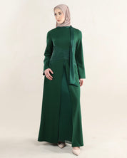 Layan Gown | Pine Green *Ships 3/13