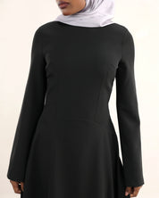 Wardeh Dress | Noir
