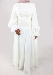 PRE ORDER ship 9/18 Hala Rose Gown | Ecru