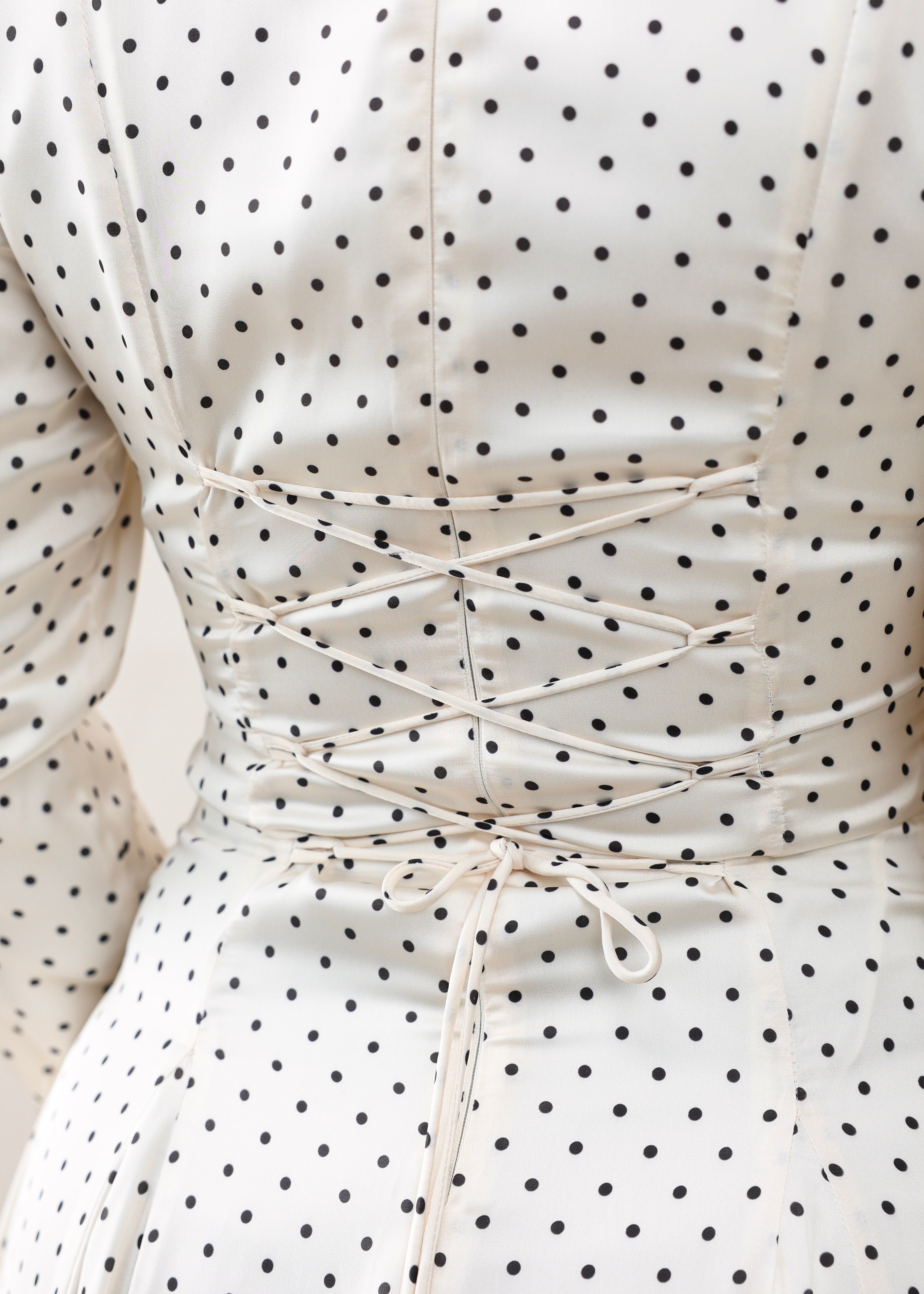 Celeste Polka Gown