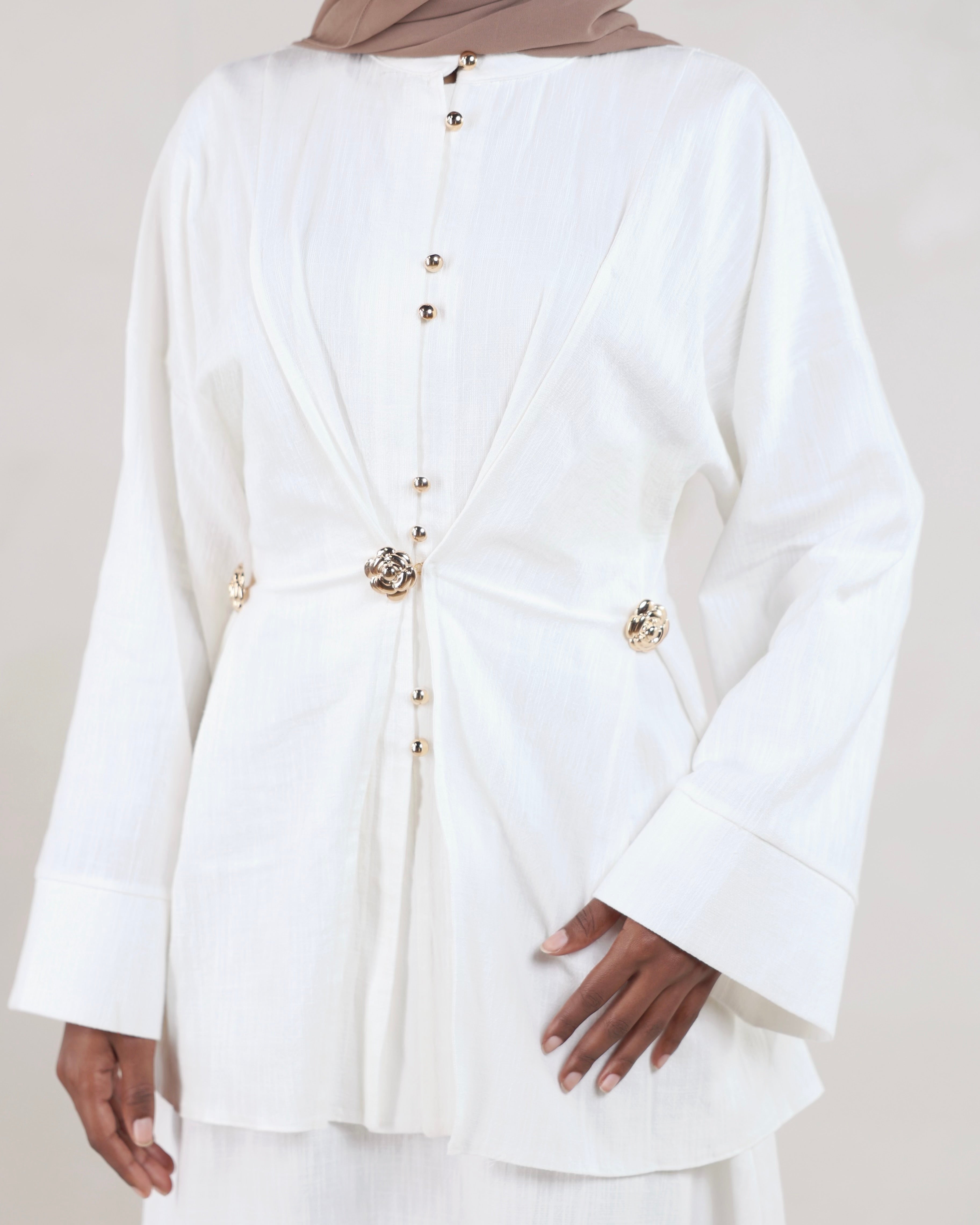 Dana Top | White