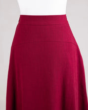 Dana Skirt | Maroon