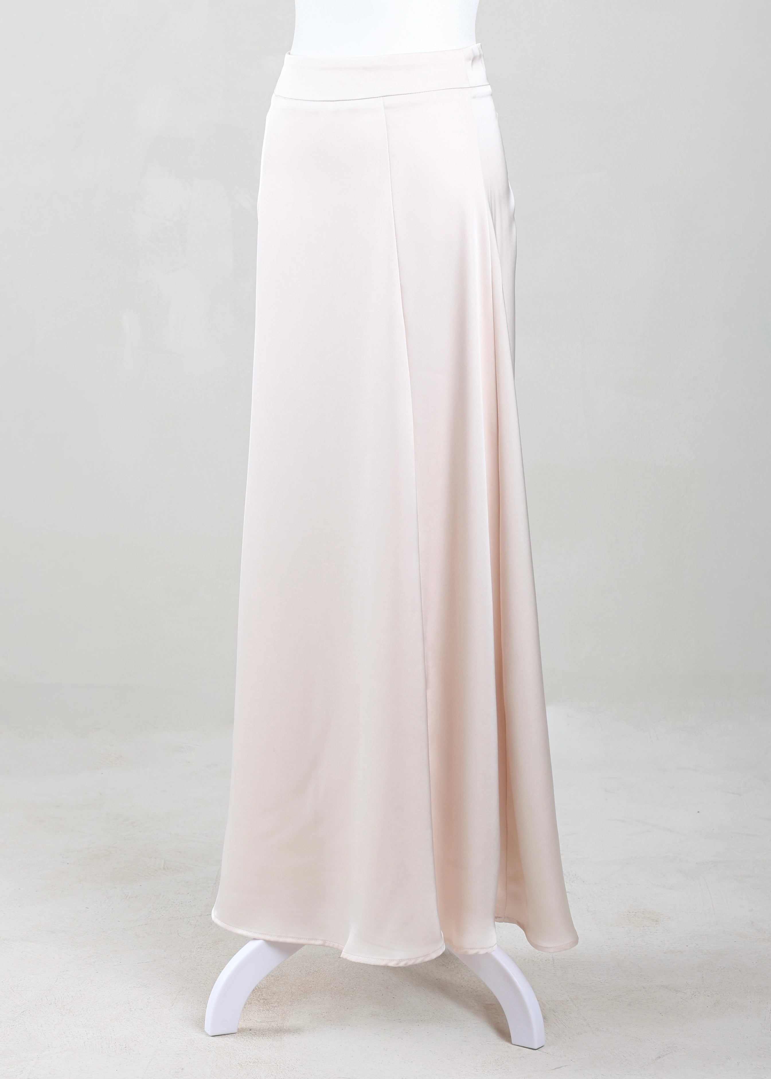Sareen Satin Skirt | Cream