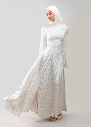 Celeste Polka Gown