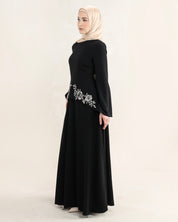 Hadeel Dress | Noir