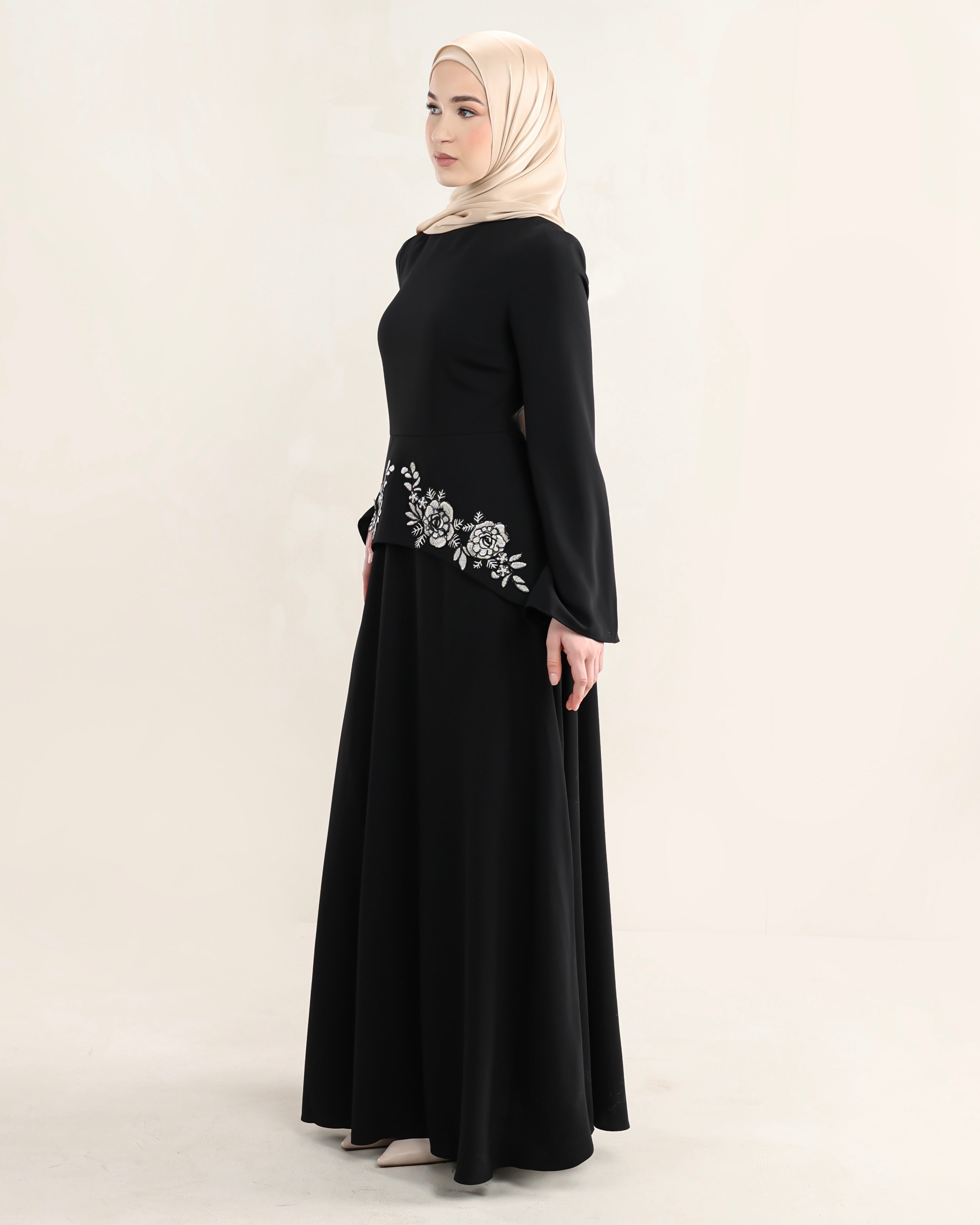 Hadeel Dress | Noir