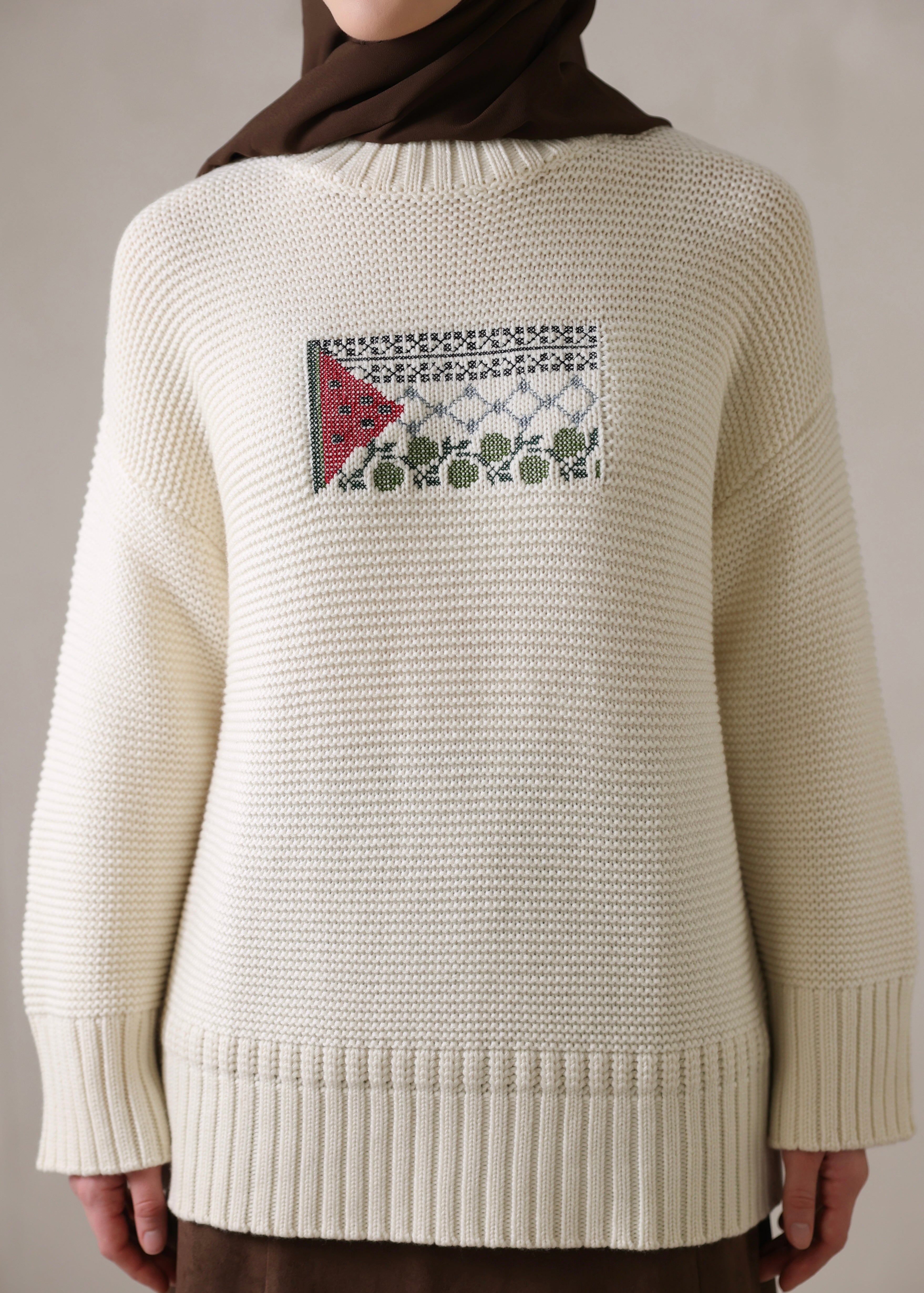 Palestine Knit Sweater