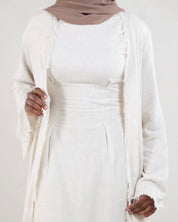 Samia Abaya Set | Natural