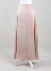 Sareen Satin Skirt | Beige