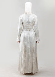 Celeste Polka Gown