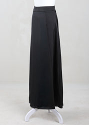 Sareen Satin Skirt | Noir