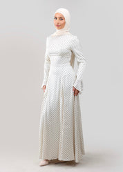 Celeste Polka Gown
