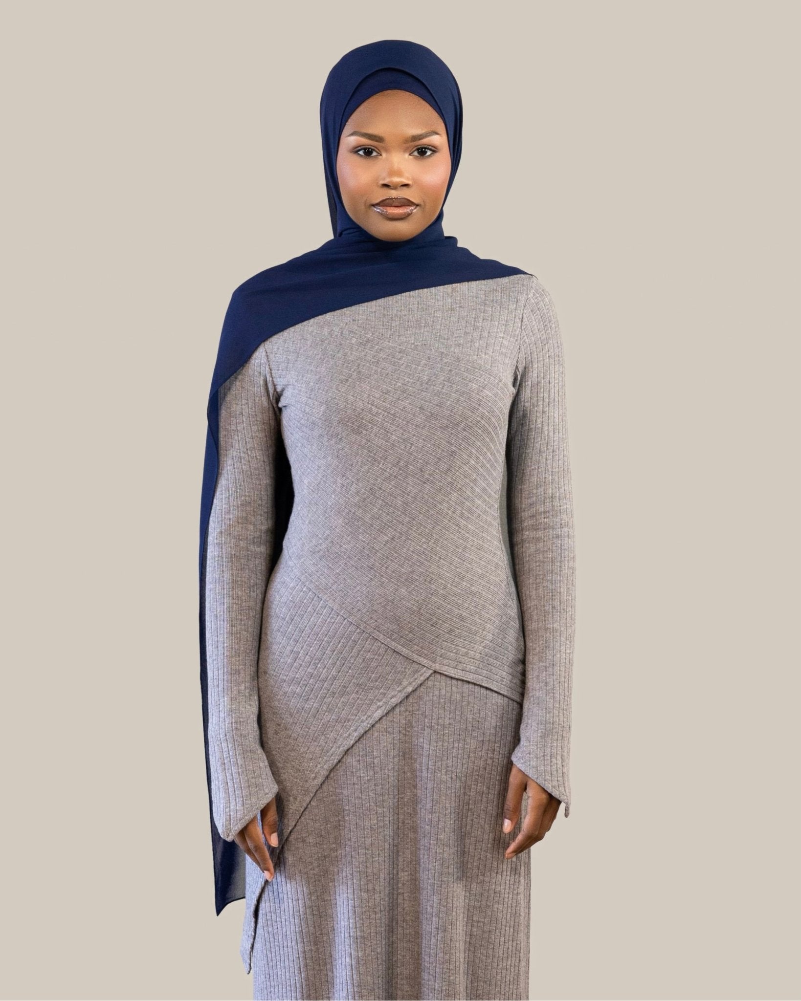 Amani Top | Charcoal - batulthecollection