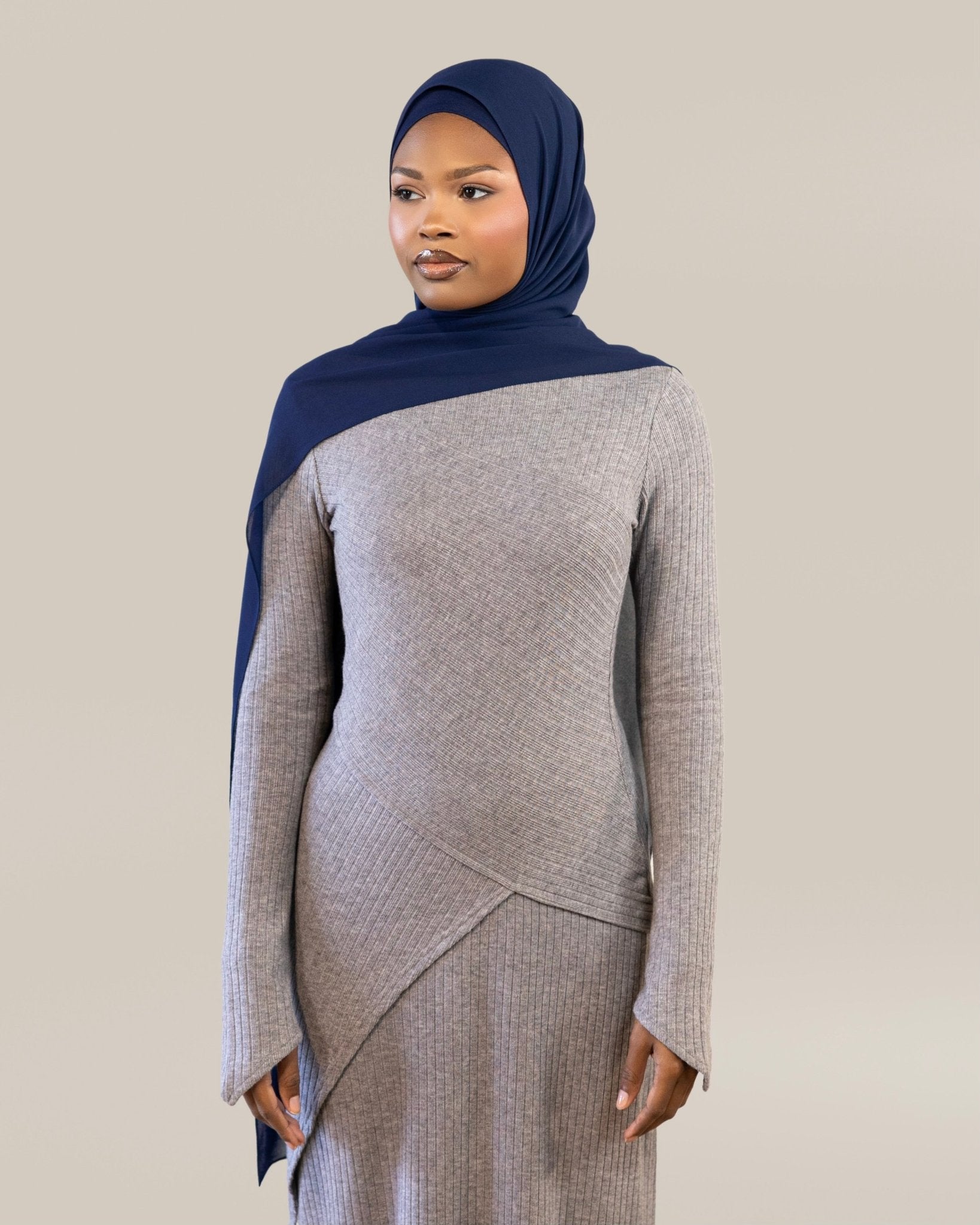 Amani Top | Charcoal - batulthecollection