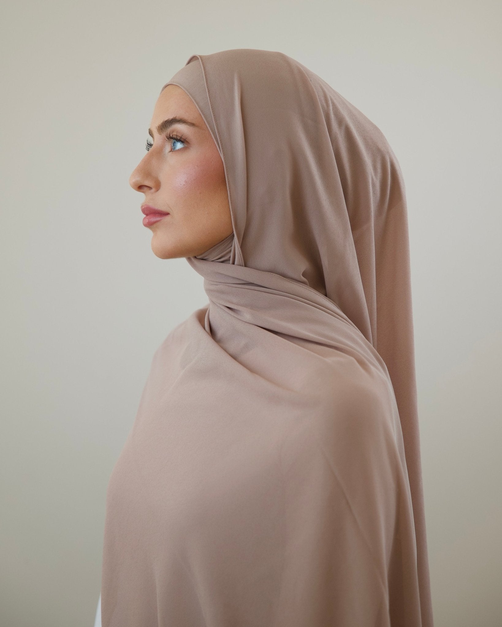 Chiffon Hijab | Almond - batulthecollection