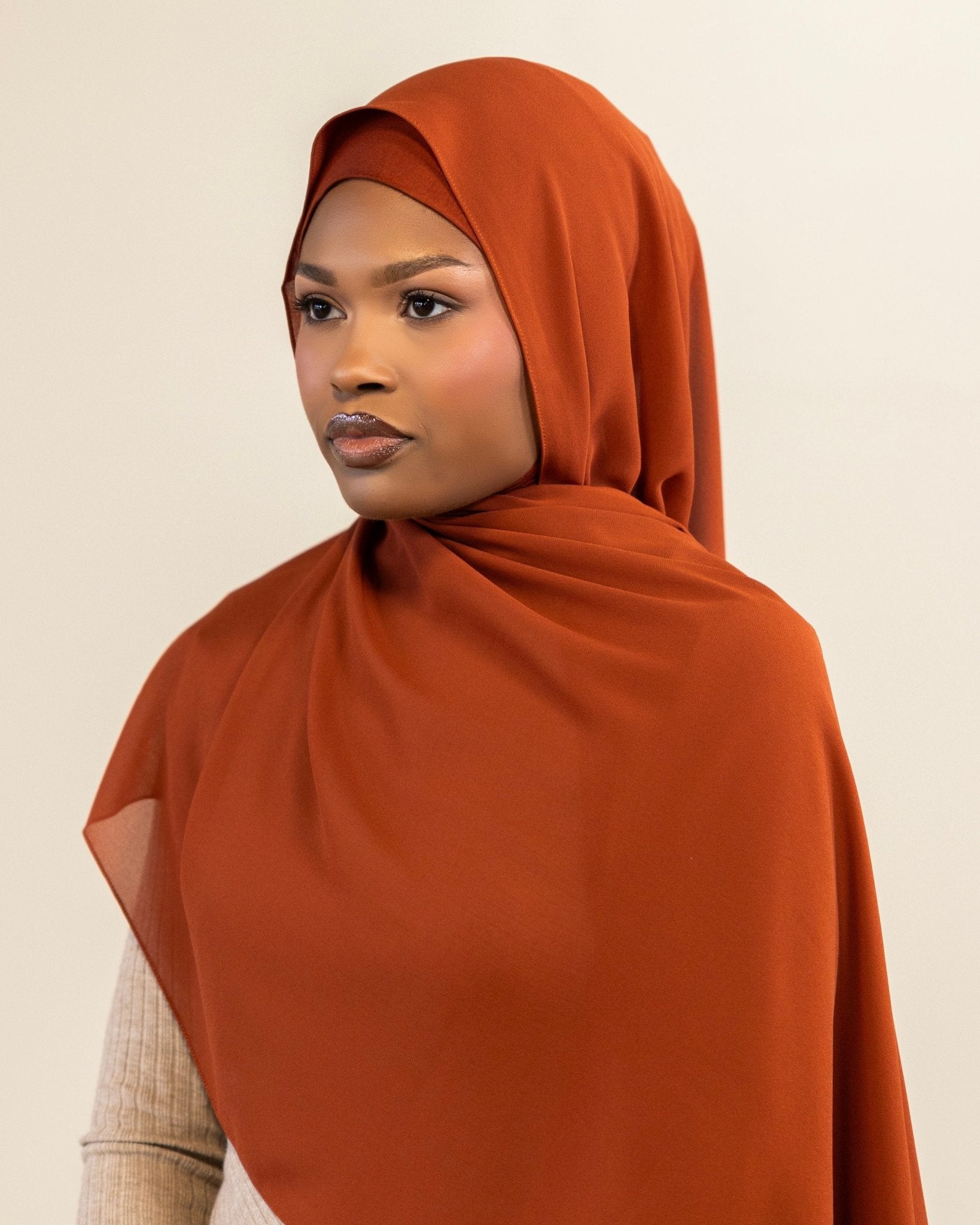 Chiffon Hijab | Auburn - batulthecollection