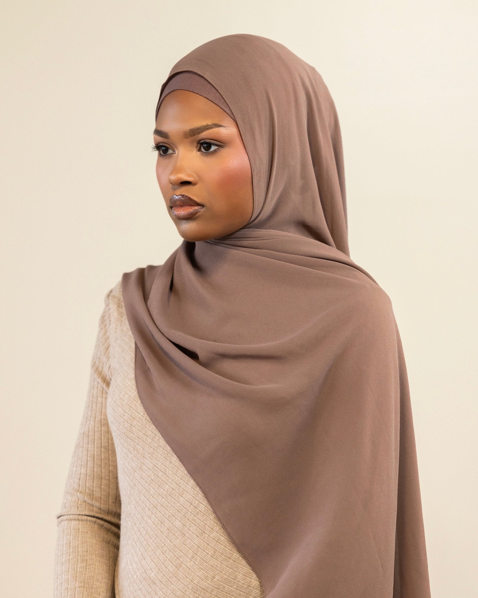 Chiffon Hijab | Bark - batulthecollection