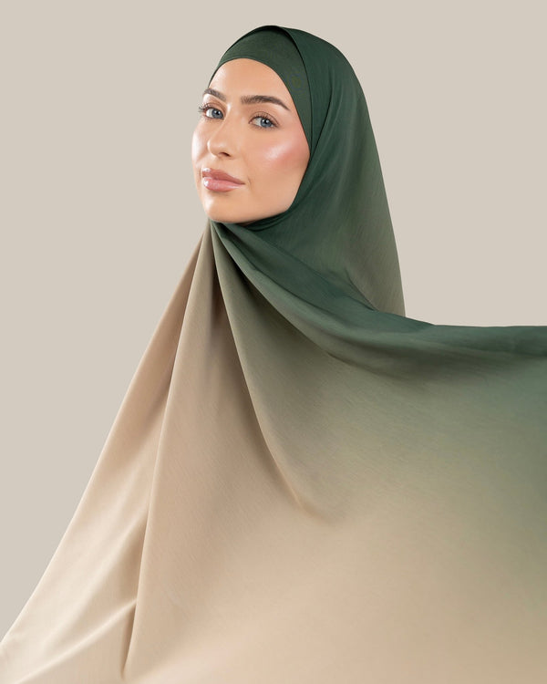 Chiffon Silk | Olive Orchard - batulthecollection