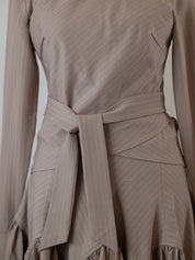 Diala Top | Taupe - batulthecollection