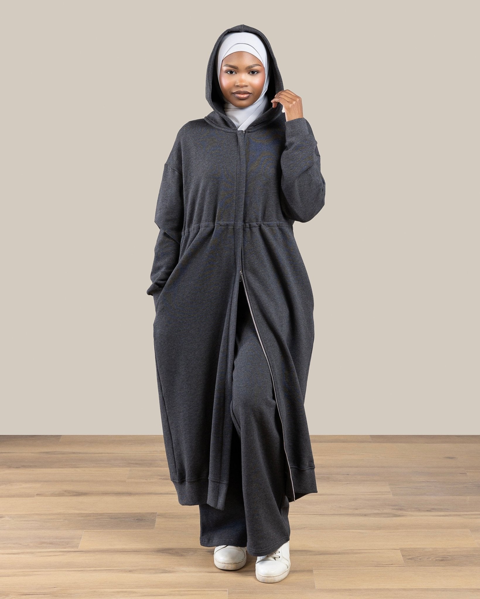 Hoodie Dark Heather Grey – batulthecollection1