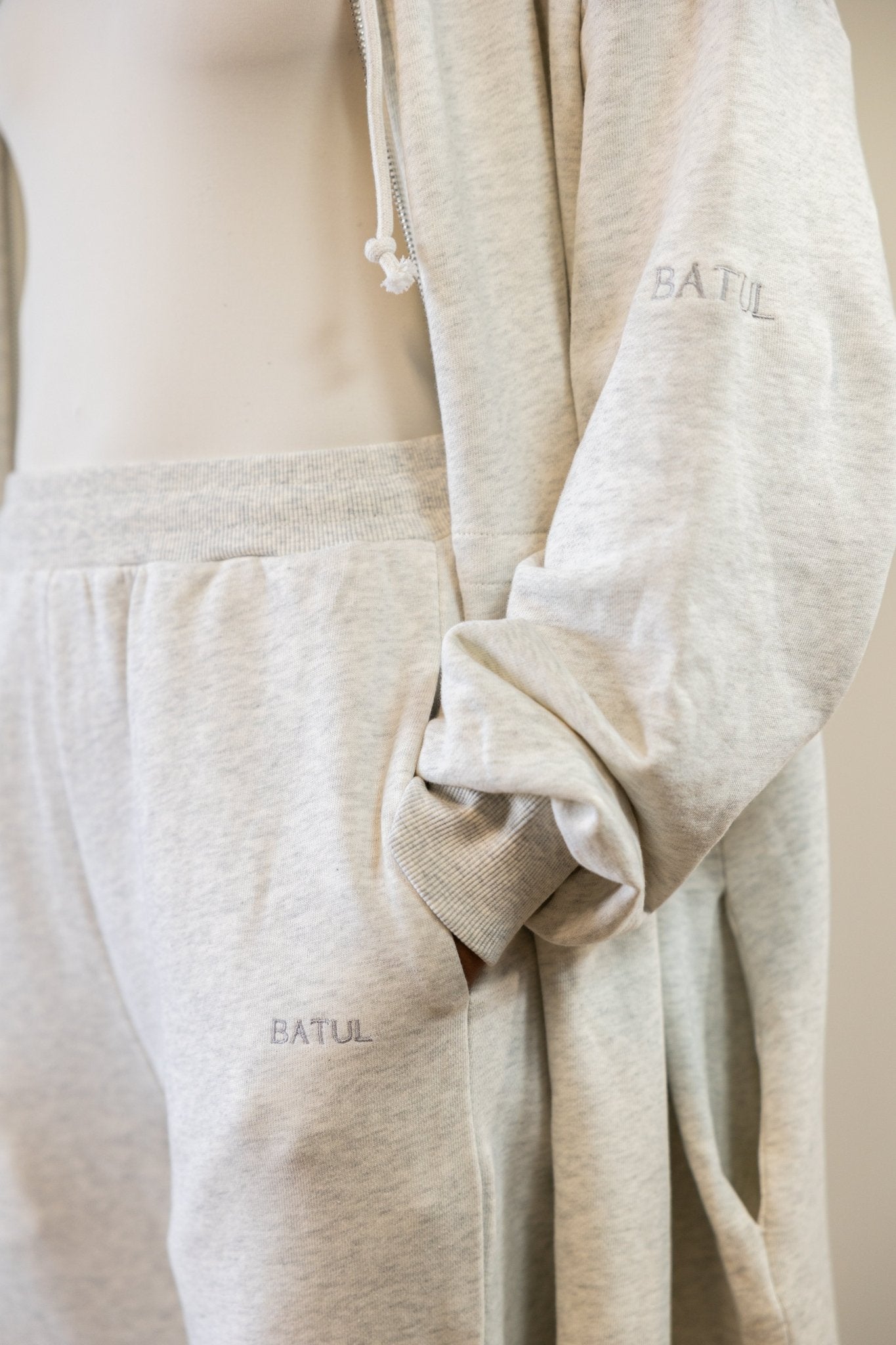 Hoodie | Heather Grey - batulthecollection