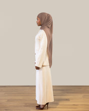 Naadean Skirt | Cream - batulthecollection