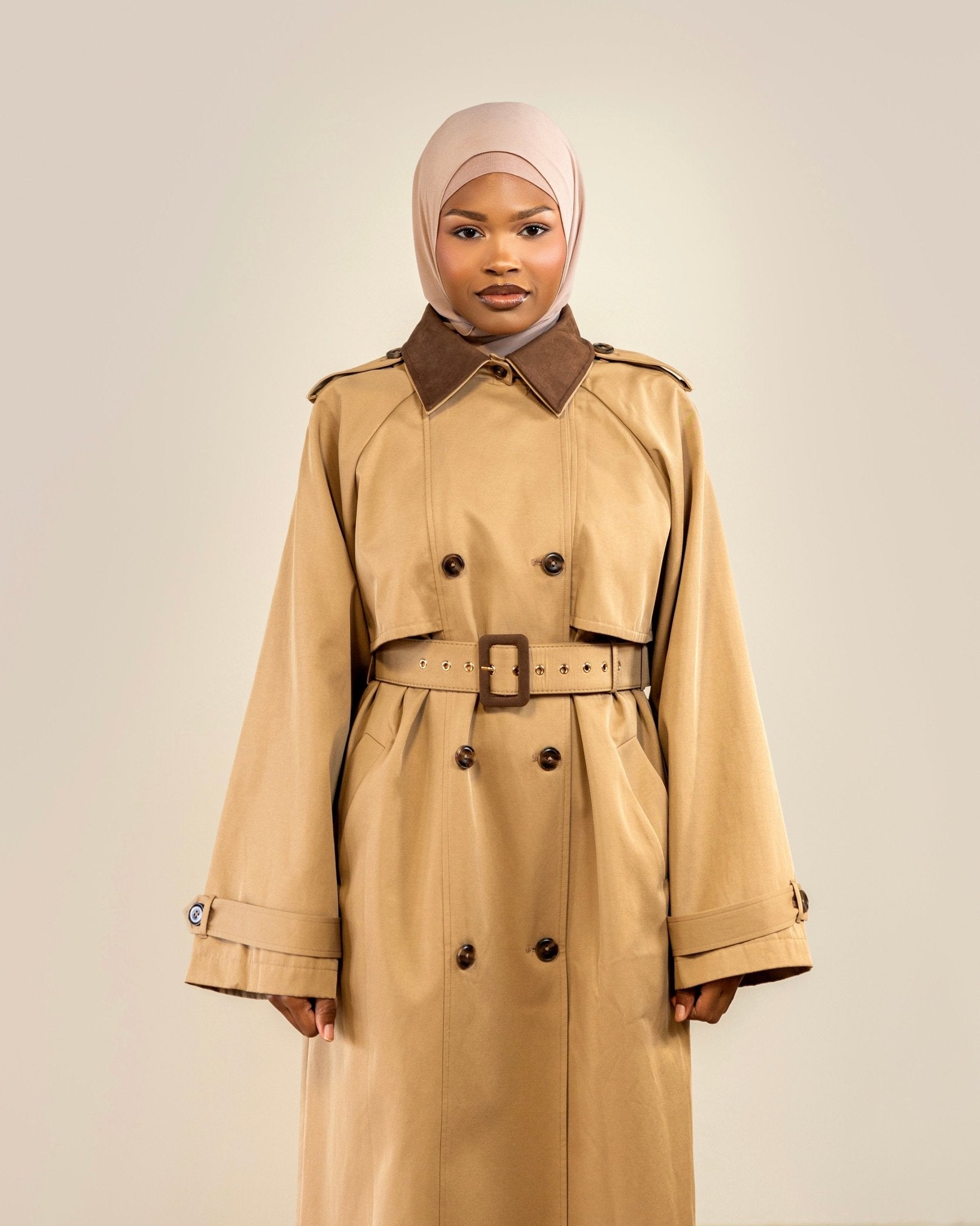 Nayla Trench Coat – batulthecollection - Main Image