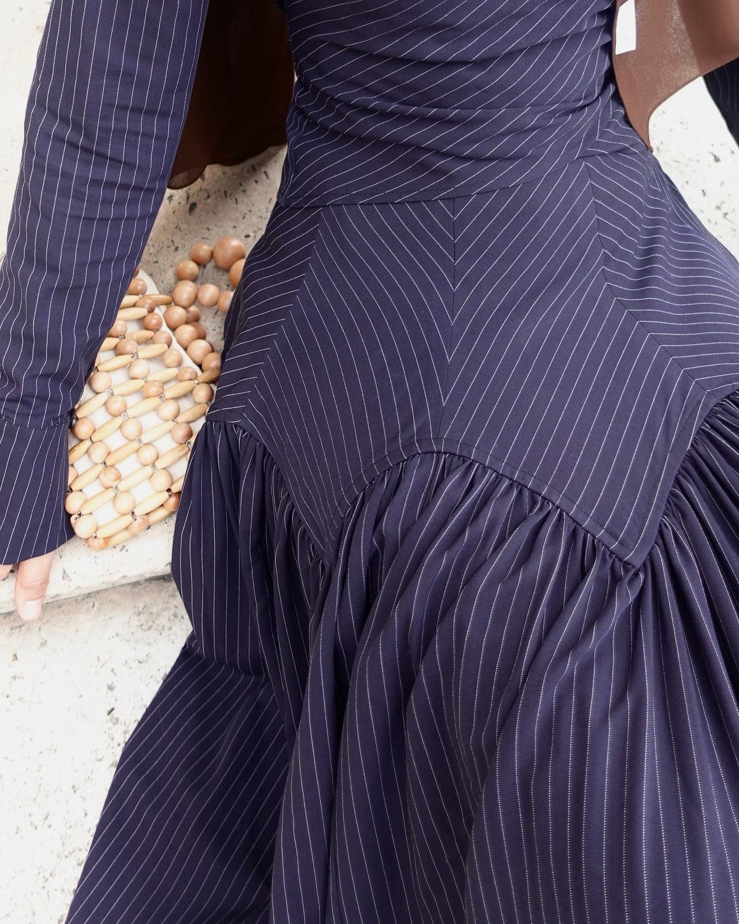 Diala Skirt | Midnight Blue - batulthecollection