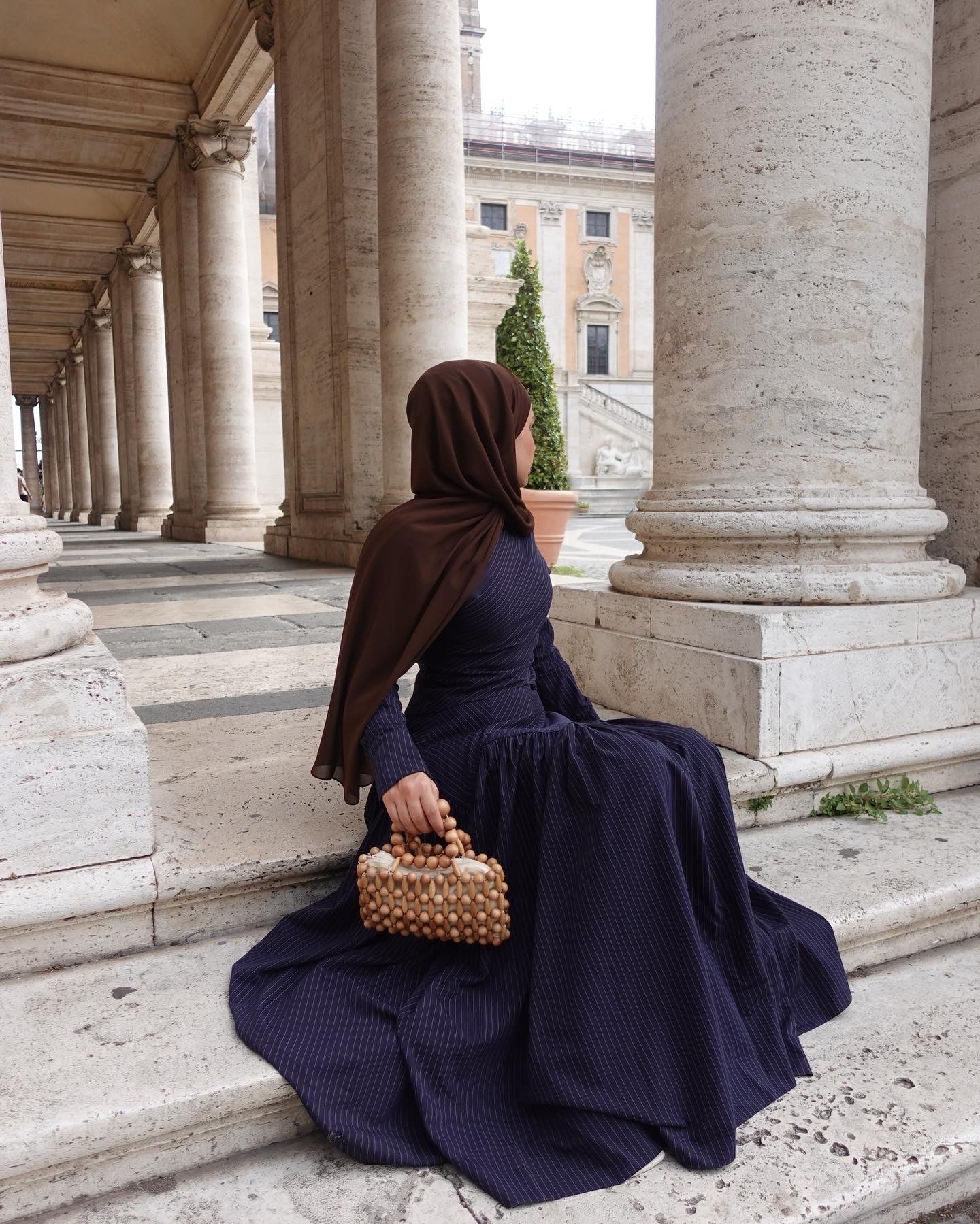 Diala Skirt | Midnight Blue - batulthecollection